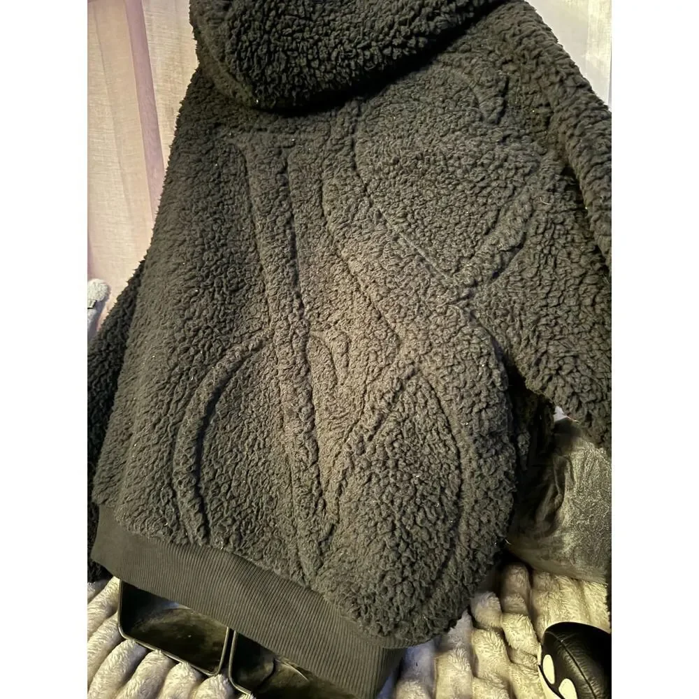 Nwt victorias secret VS plush half zip fleece sweatshirt